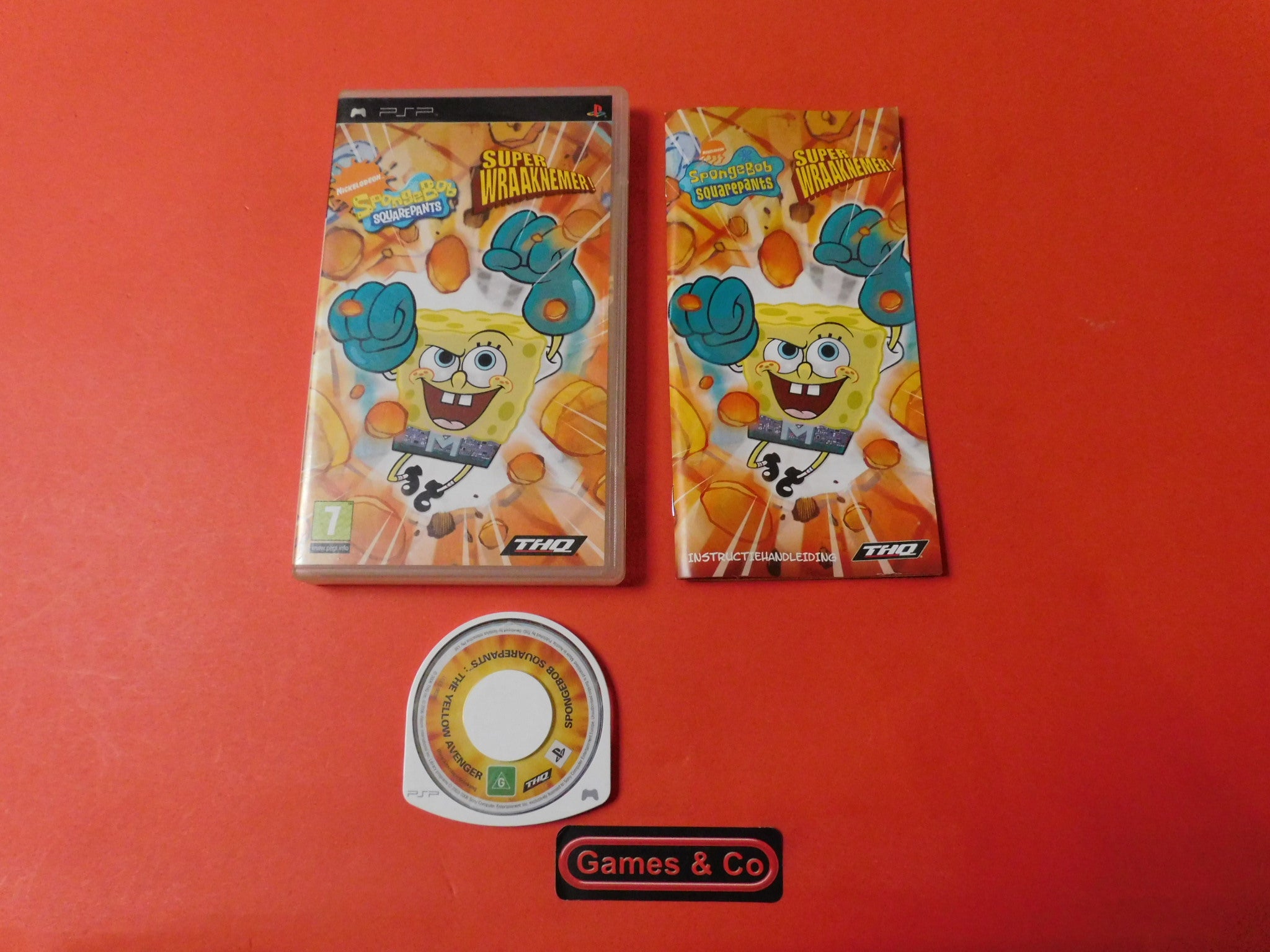 SPONGEBOB SQUAREPANTS SUPER WRAAKNEMER