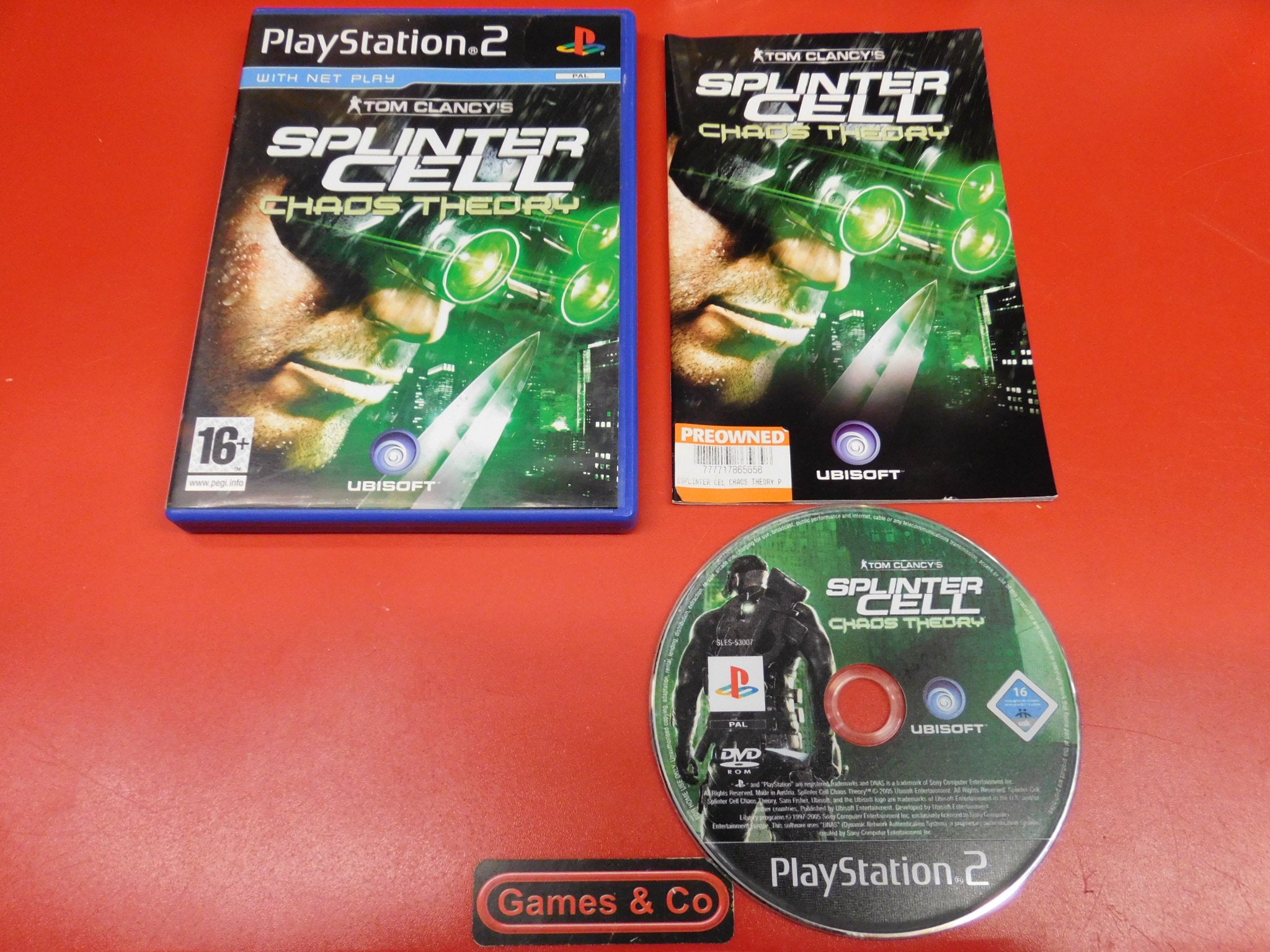SPLINTER CELL CHAOS THEORY