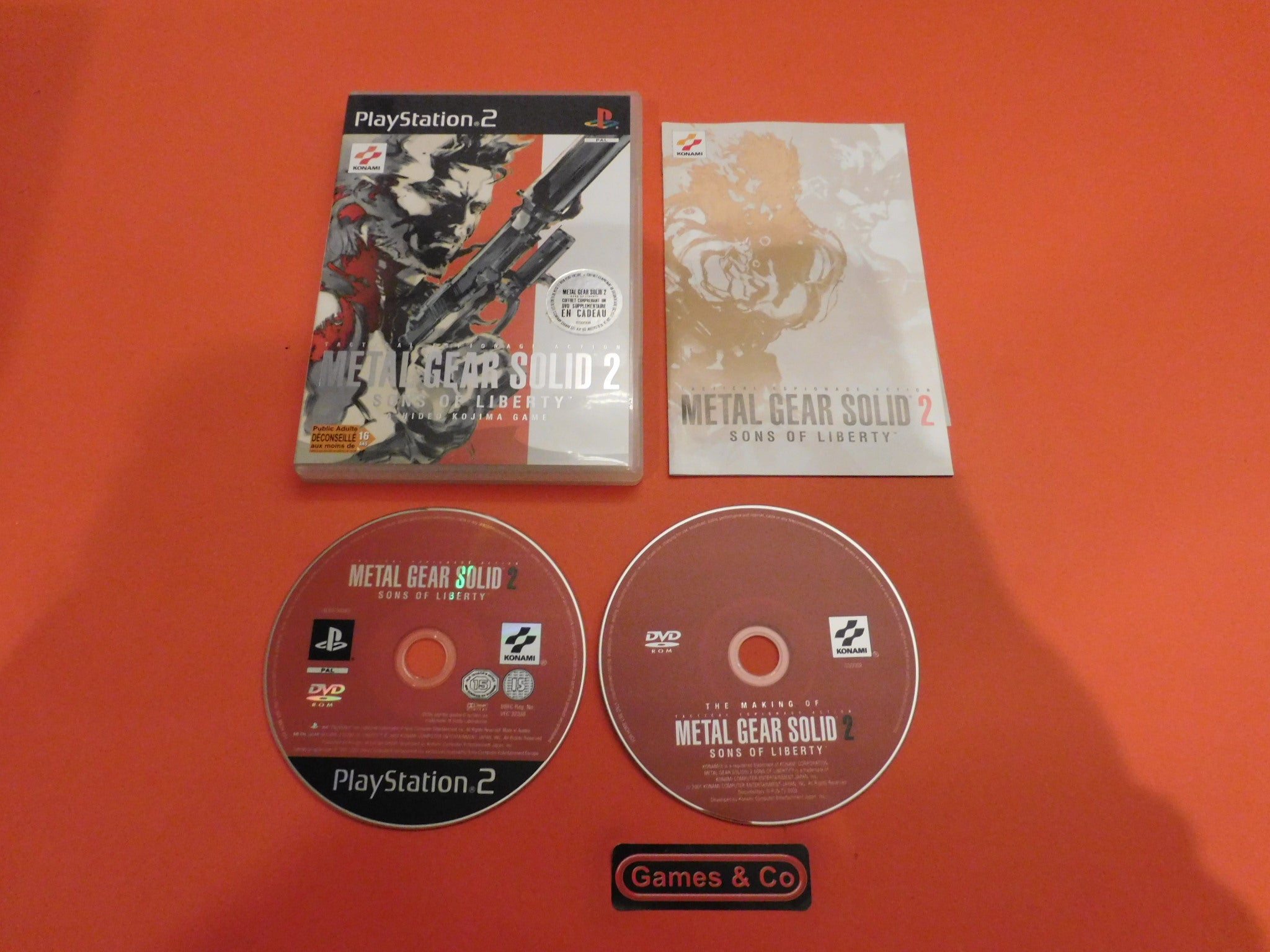 METAL GEAR SOLID 2 SONS OF LIBERTY