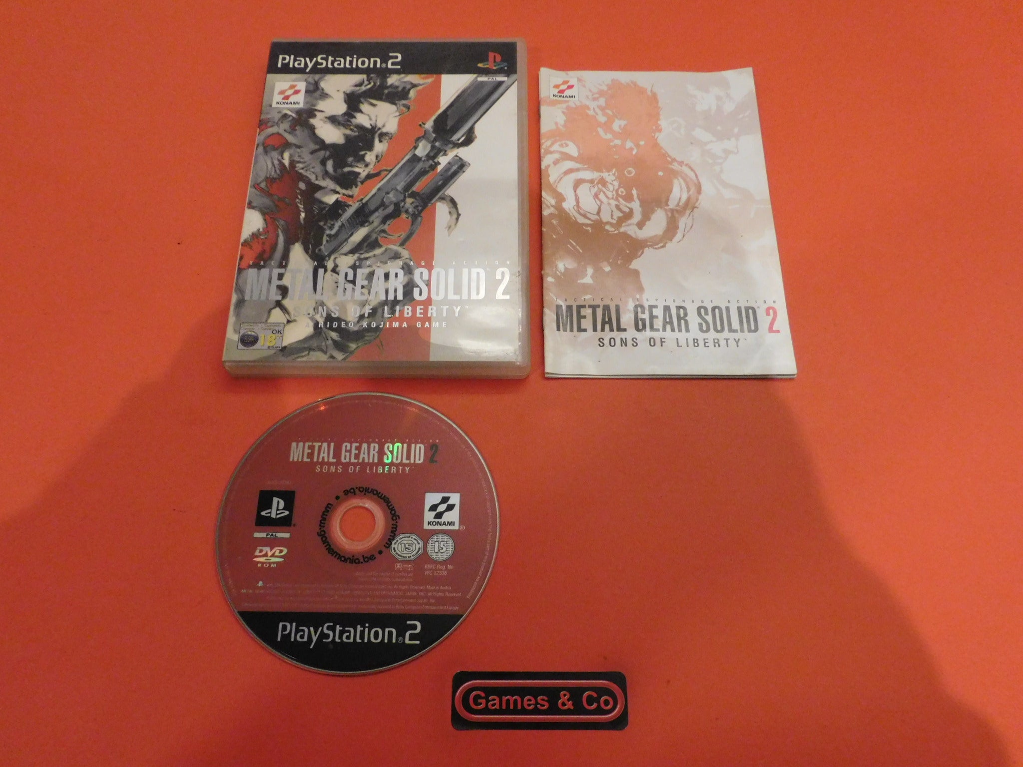 METAL GEAR SOLID 2 SONS OF LIBERTY