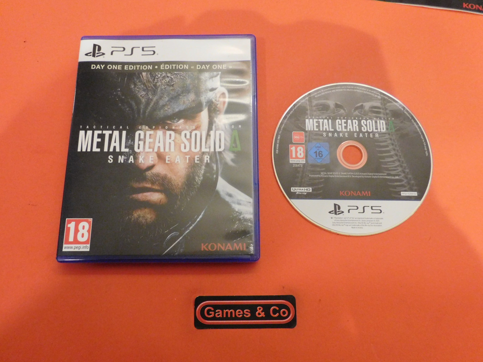 METAL GEAR SOLID SNAKE EATER