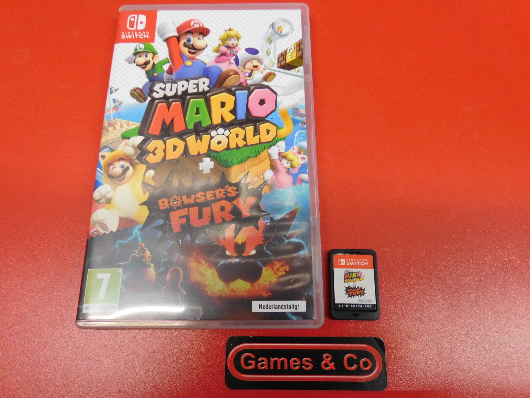 SUPER MARIO 3D WORLD + BOWSER'S FURY - NINTENDO SWITCH