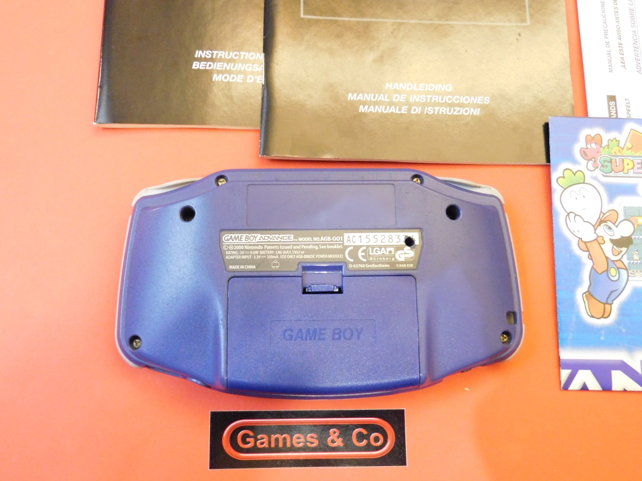 GAMEBOY ADVANCE WIDESCREEN CONSOLE