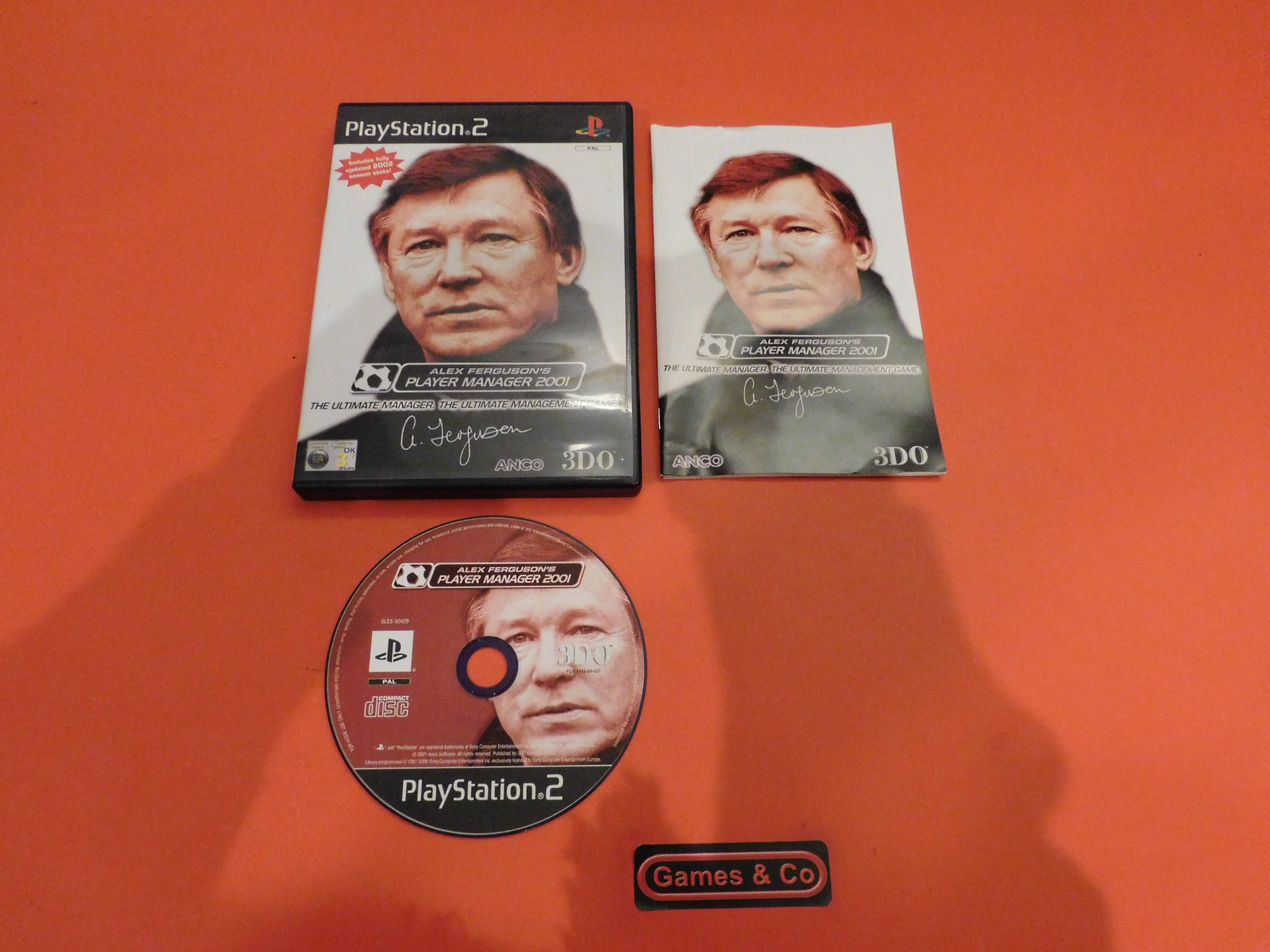 ALEX FERGUSON'S PLAYER MANAGER 2001