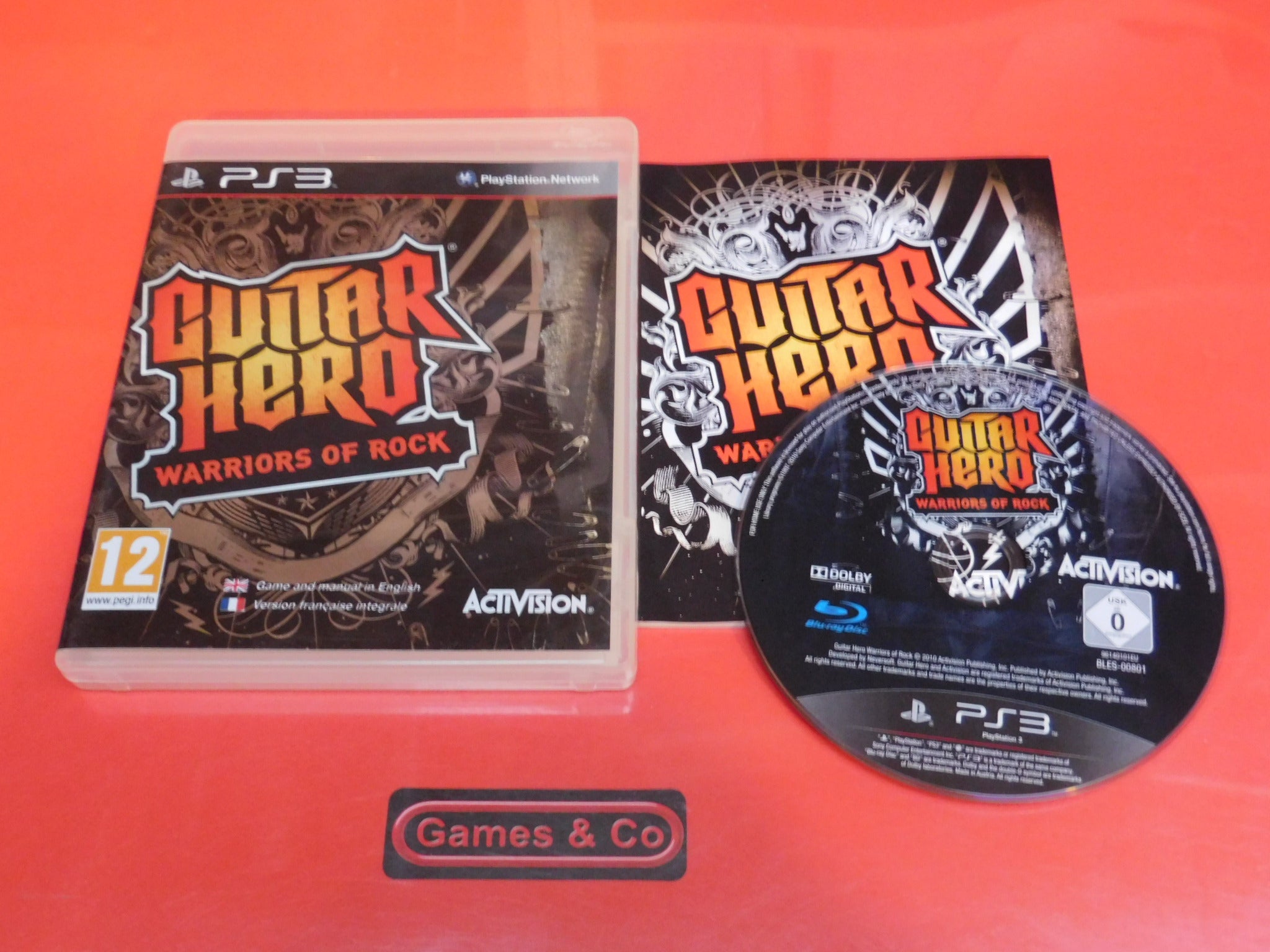 GUITAR HERO WARRIORS OF ROCK