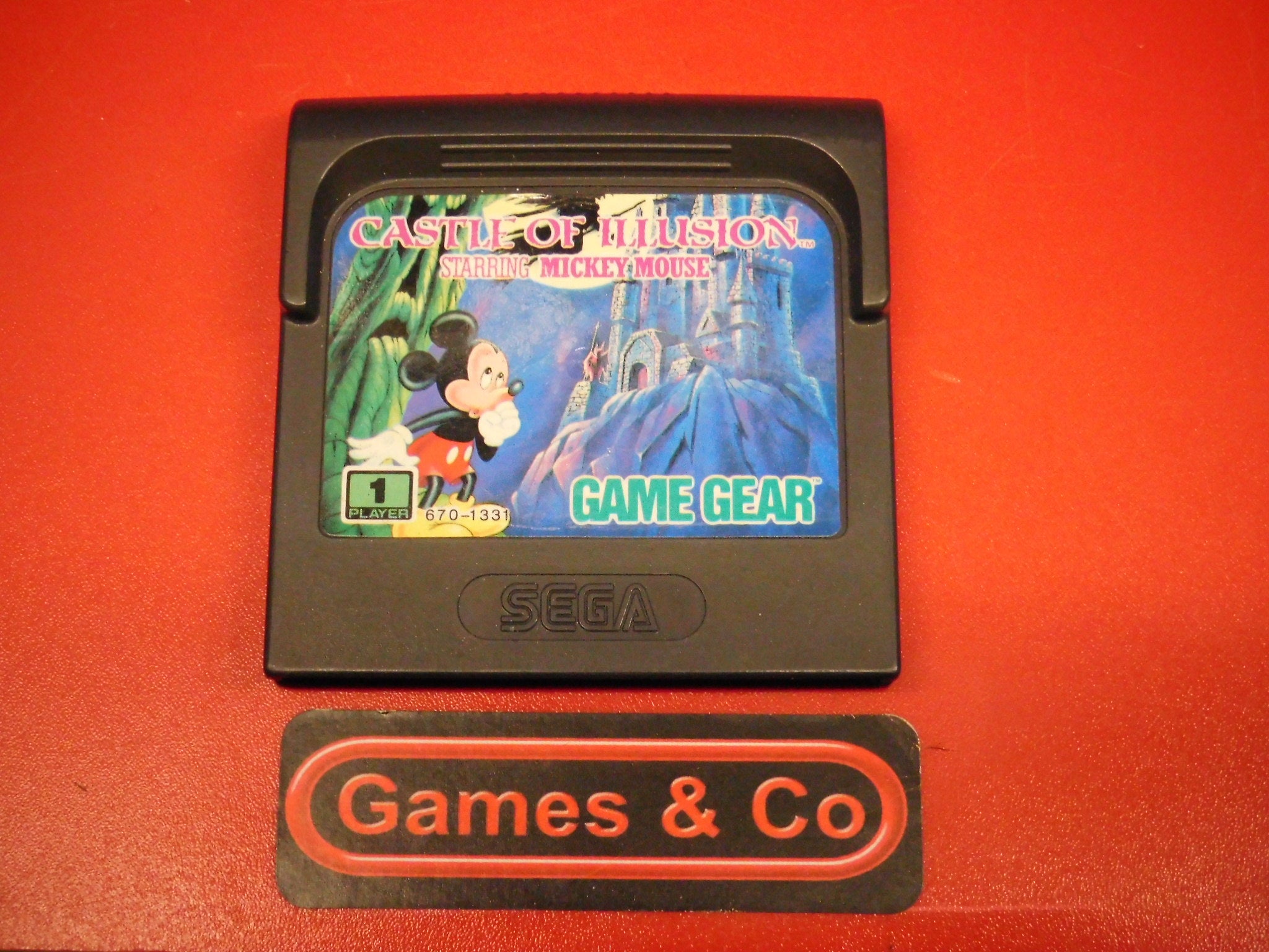 Castle of Illusion Sega Game Gear Jap