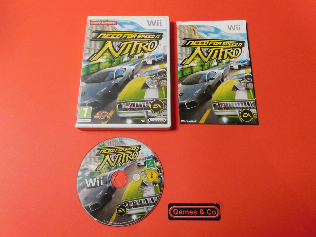 Need for Speed Nitro – Nintendo Wii – Used