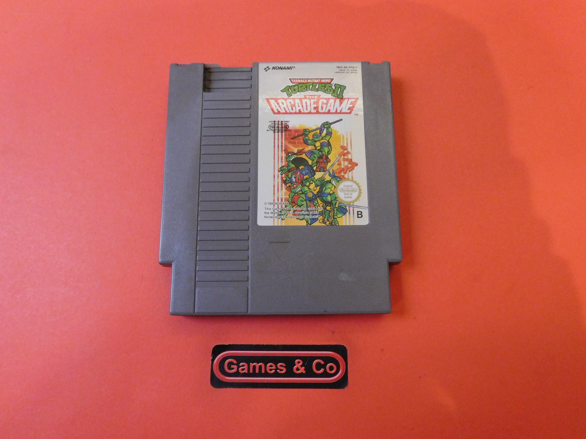 TURTLES II THE ARCADE GAME