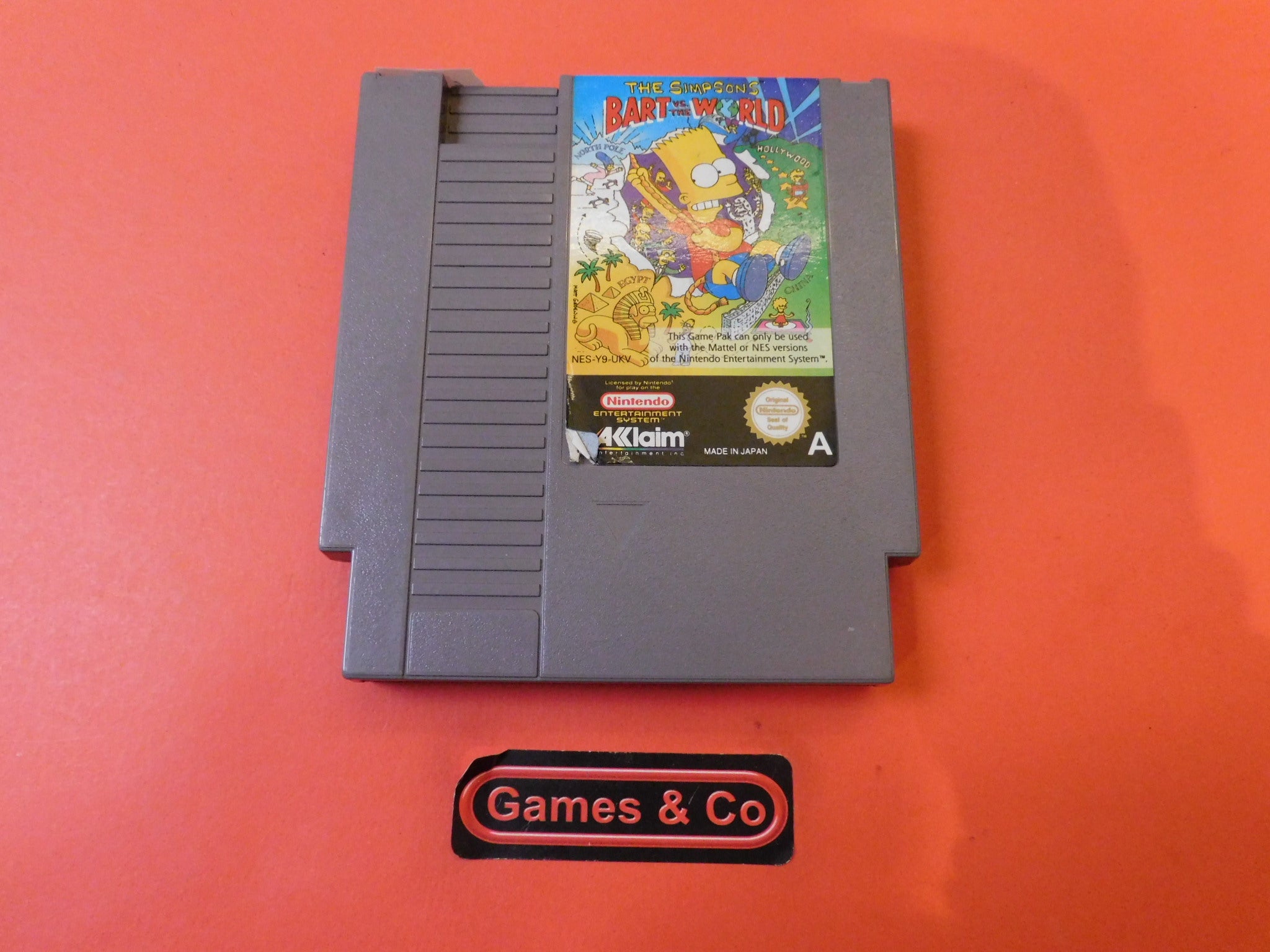 THE SIMPSONS BART VS THE WORLD