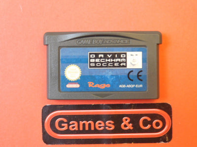 David Beckham Nintendo Gameboy Advance Game - Soccer Excitement