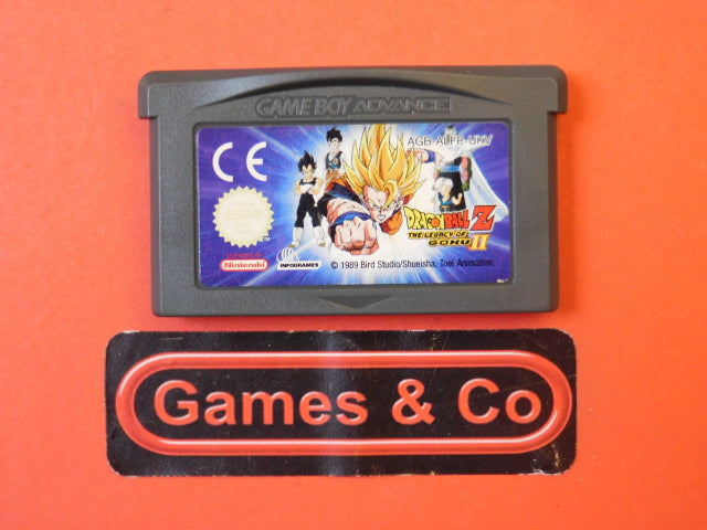 Dragon Ball Z Gameboy Advance Cartridge - Classic Gameplay