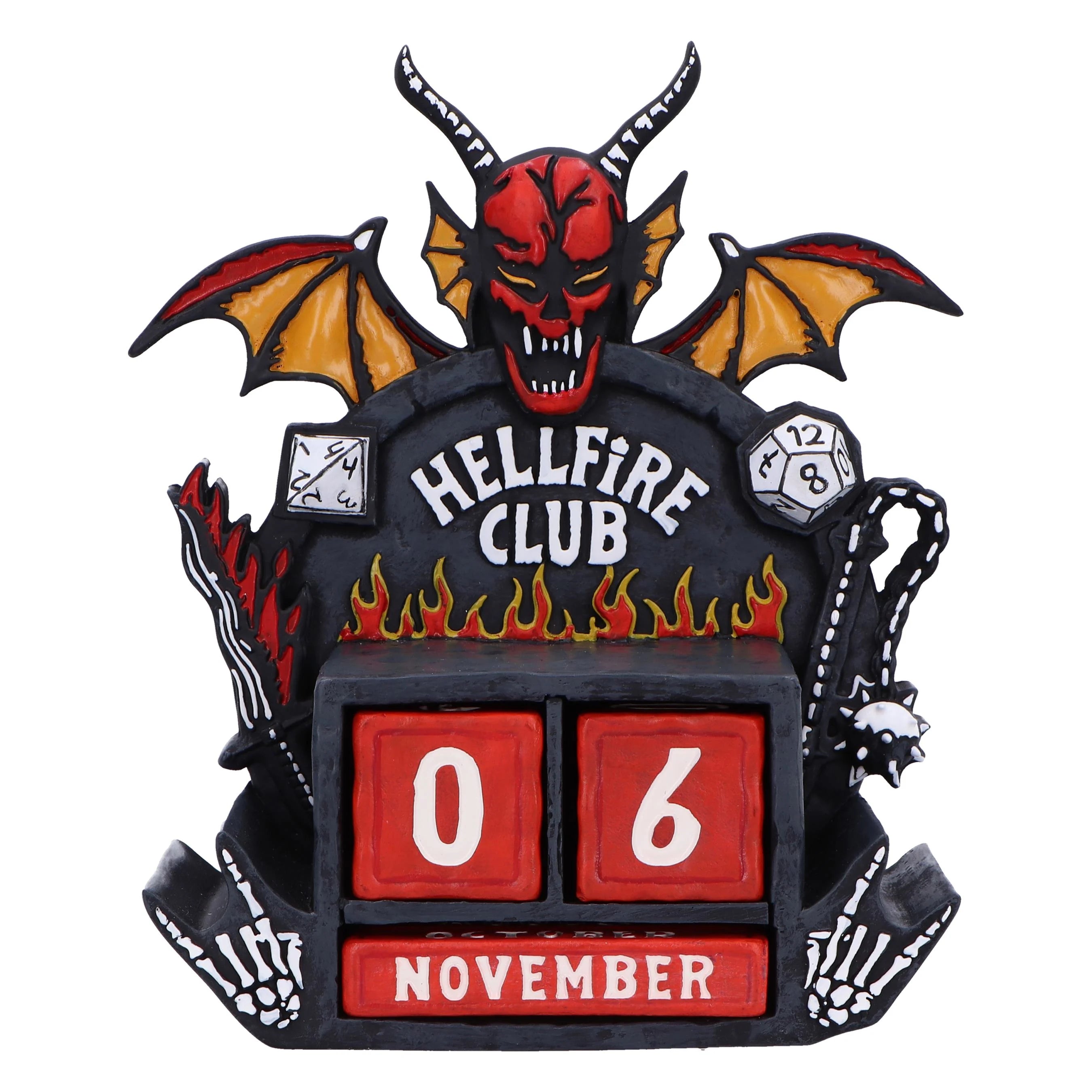 STRANGER THINGS - Hellfire Club - Perpetual Calendar
