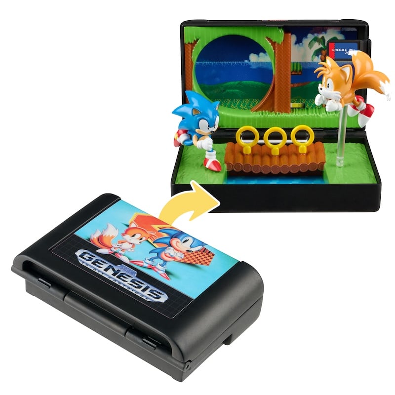 Mega Drive Sonic 2 - Statue 7cm - CONSOLE HEROES -