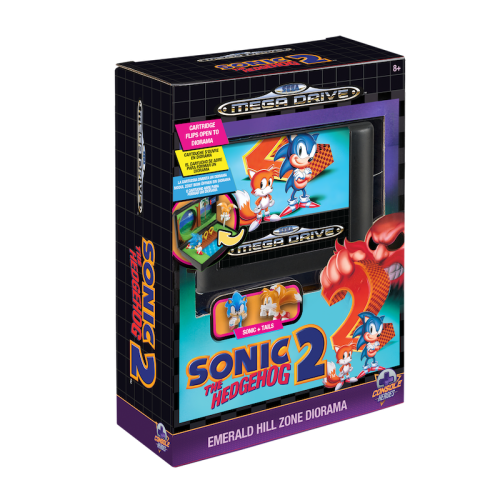 Mega Drive Sonic 2 - Statue 7cm - CONSOLE HEROES -