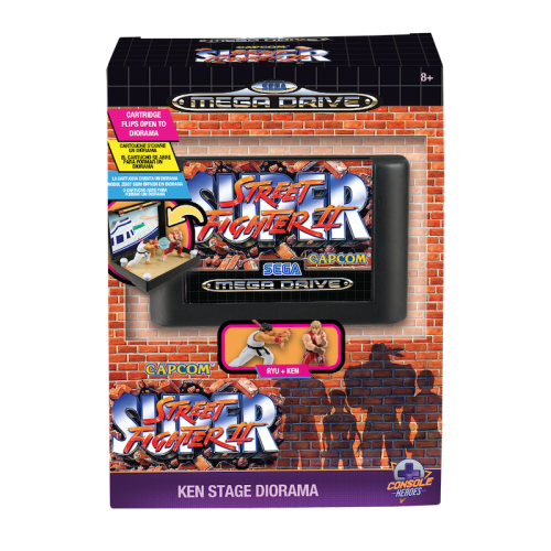 CONSOLE HEROES - Mega Drive Street Fighter 2 - Statue 7cm