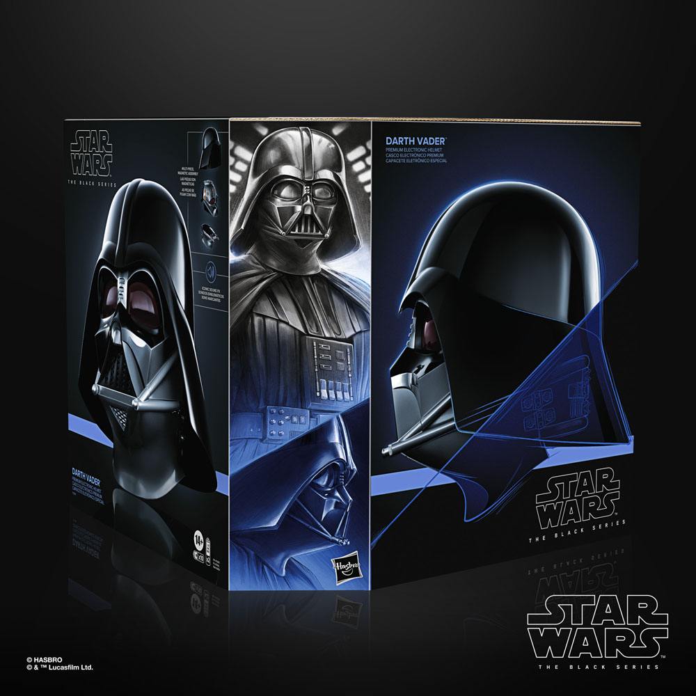 STAR WARS OBI-WAN KENOBI - Electronic Helmet Darth Vader Black Series
