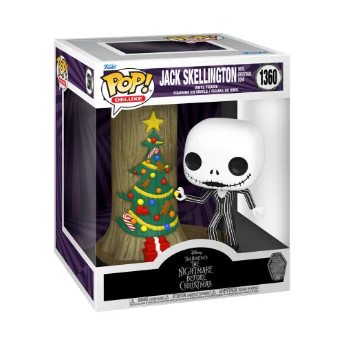 NBX "30TH ANNIV." - POP Deluxe N° 1360 - Jack with Christmas Town Door