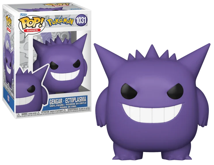 Funko Pop! Games: Pokemon - Gengar Ectoplasma #1031 Vinyl Figure