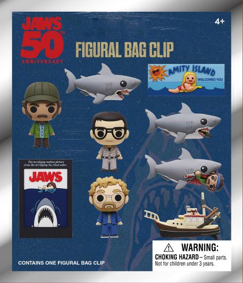 JAWS 50TH ANNIVERSARY - Series 1 - 3D Foam Bag Clip (1 stuk)