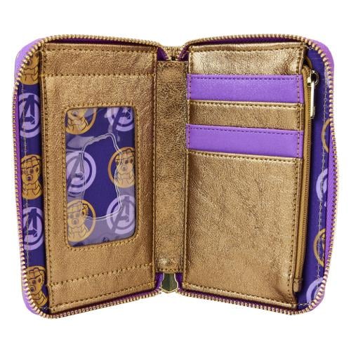 MARVEL - Shine Thanos Gauntlet - Wallet LoungeFly