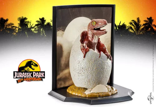 JURASSIC PARK - Velociraptor Egg - Figure Toyellectible Treasures