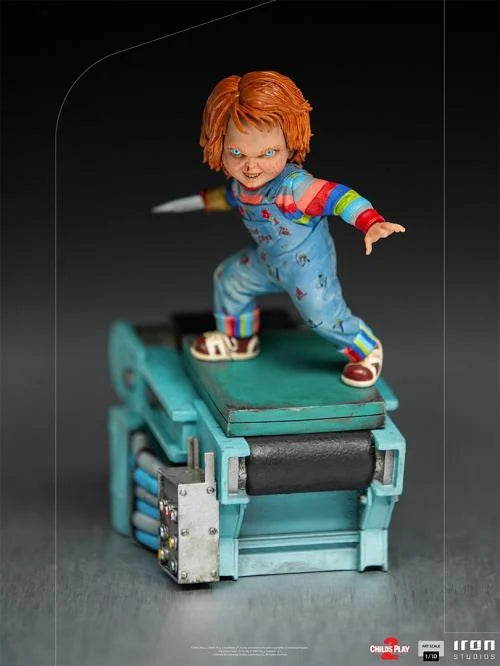 CHILD'S PLAY II - Chucky - Statue Art Scale '15x8x12cm'
