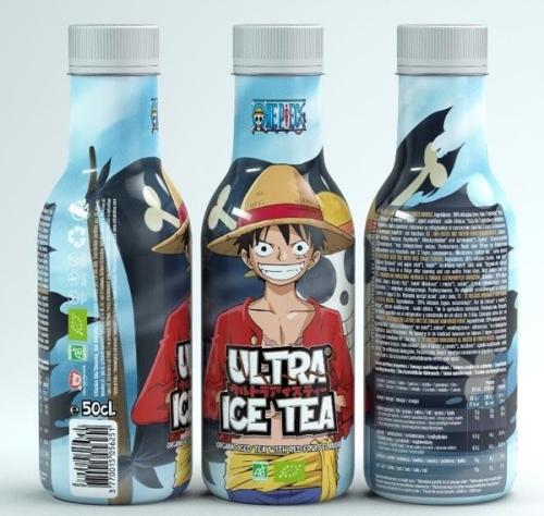 ONE PIECE - Ultra Ice Tea - Luffy - Bottle 50 Cl