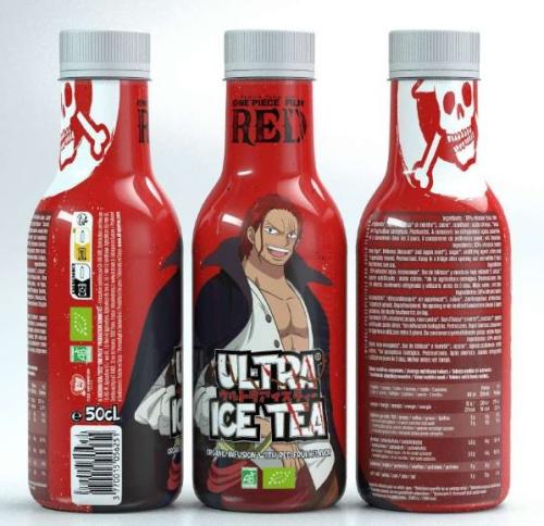 ONE PIECE RED - Ultra Ice Tea - Shanks - Bottle 50 Cl