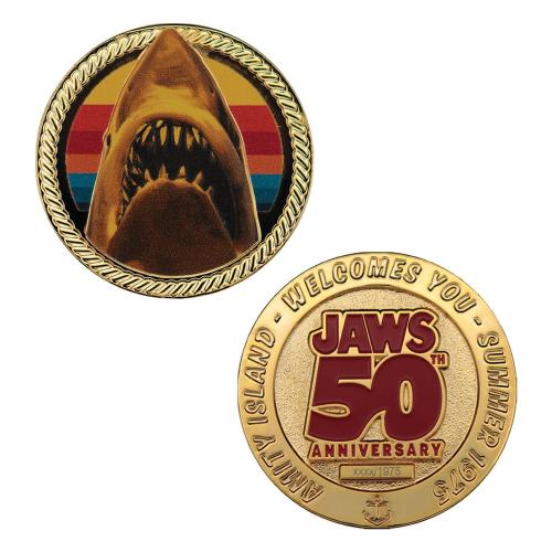JAWS - Gold Plated Presentation Coin Limited Edition