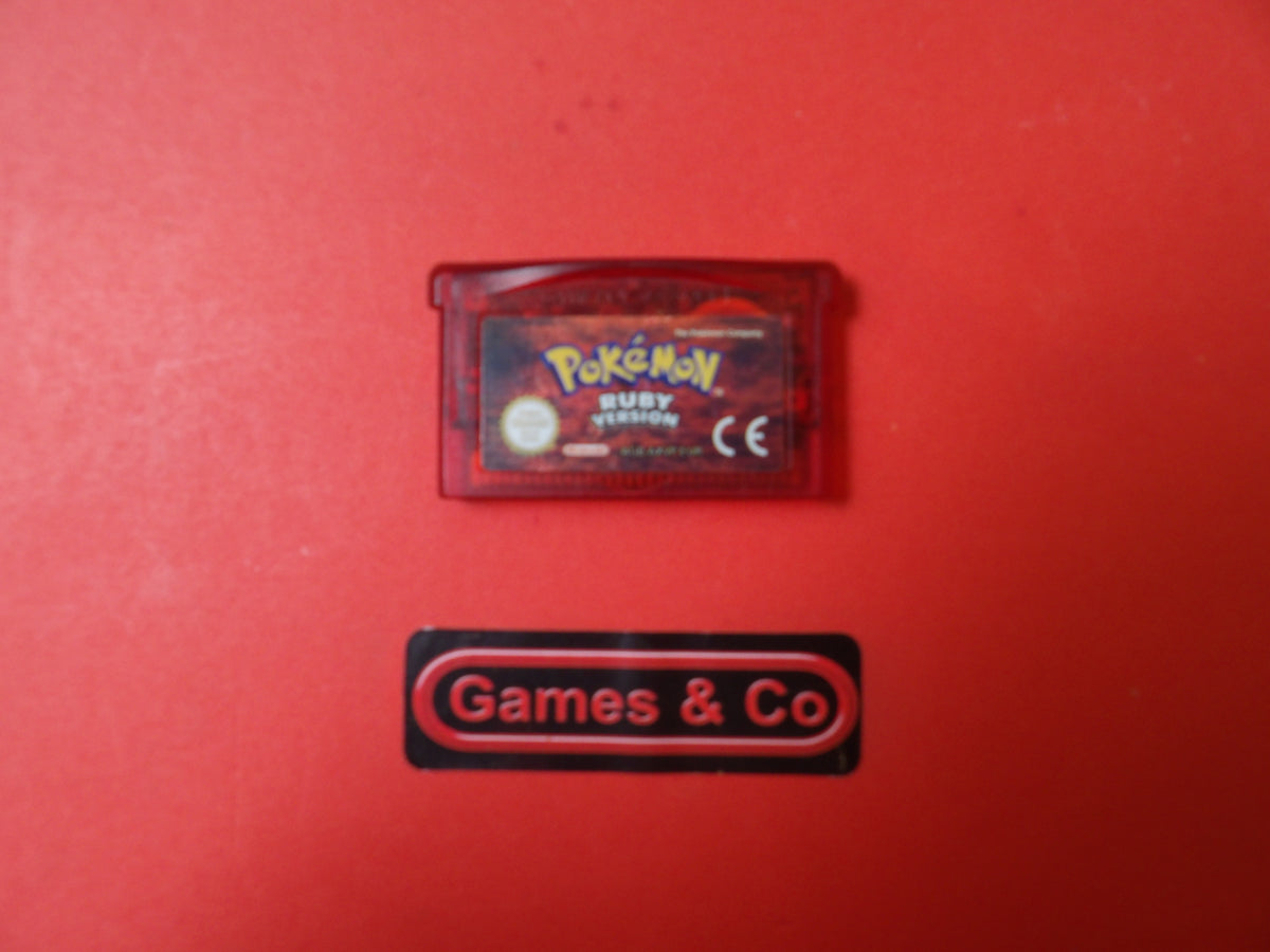 Nintendo Gameboy Advance Pokemon Ruby version
