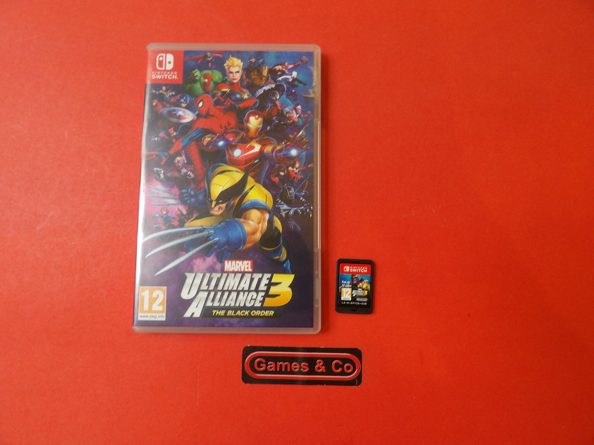 Nintendo Switch Marvel Ultimate Alliance 3 The Black Order