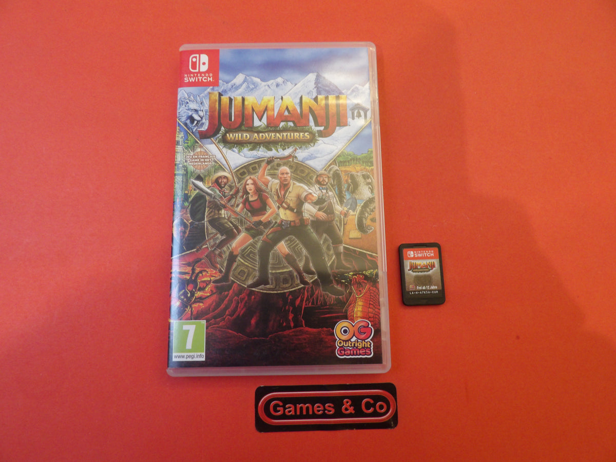 Nintendo Switch jumanji wild adventures