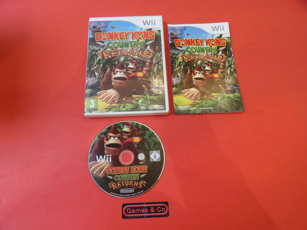 Nintendo Wii Donkey Kong country returns