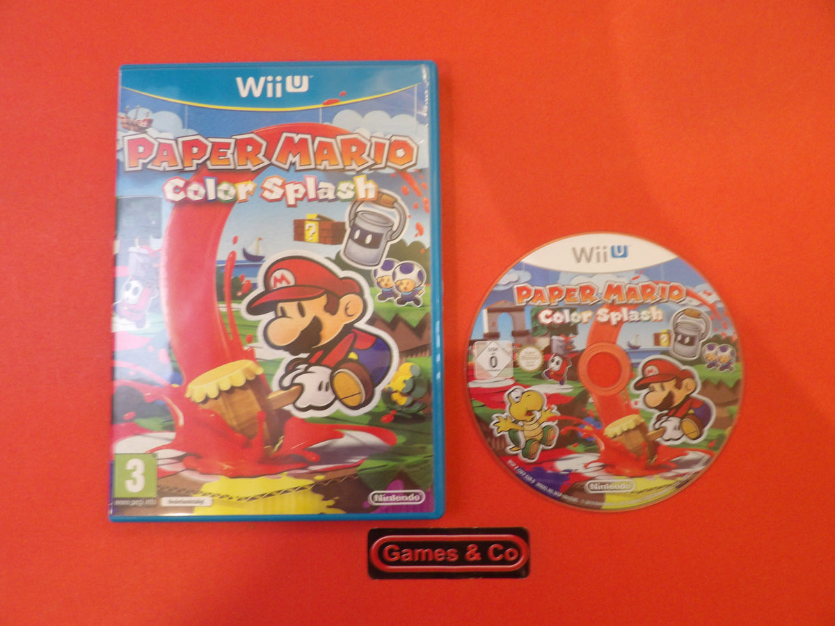 Nintendo WiiU Paper Mario Color Splash