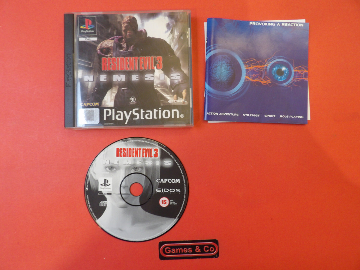 Playstation 1 Resident Evil 3 Nemesis