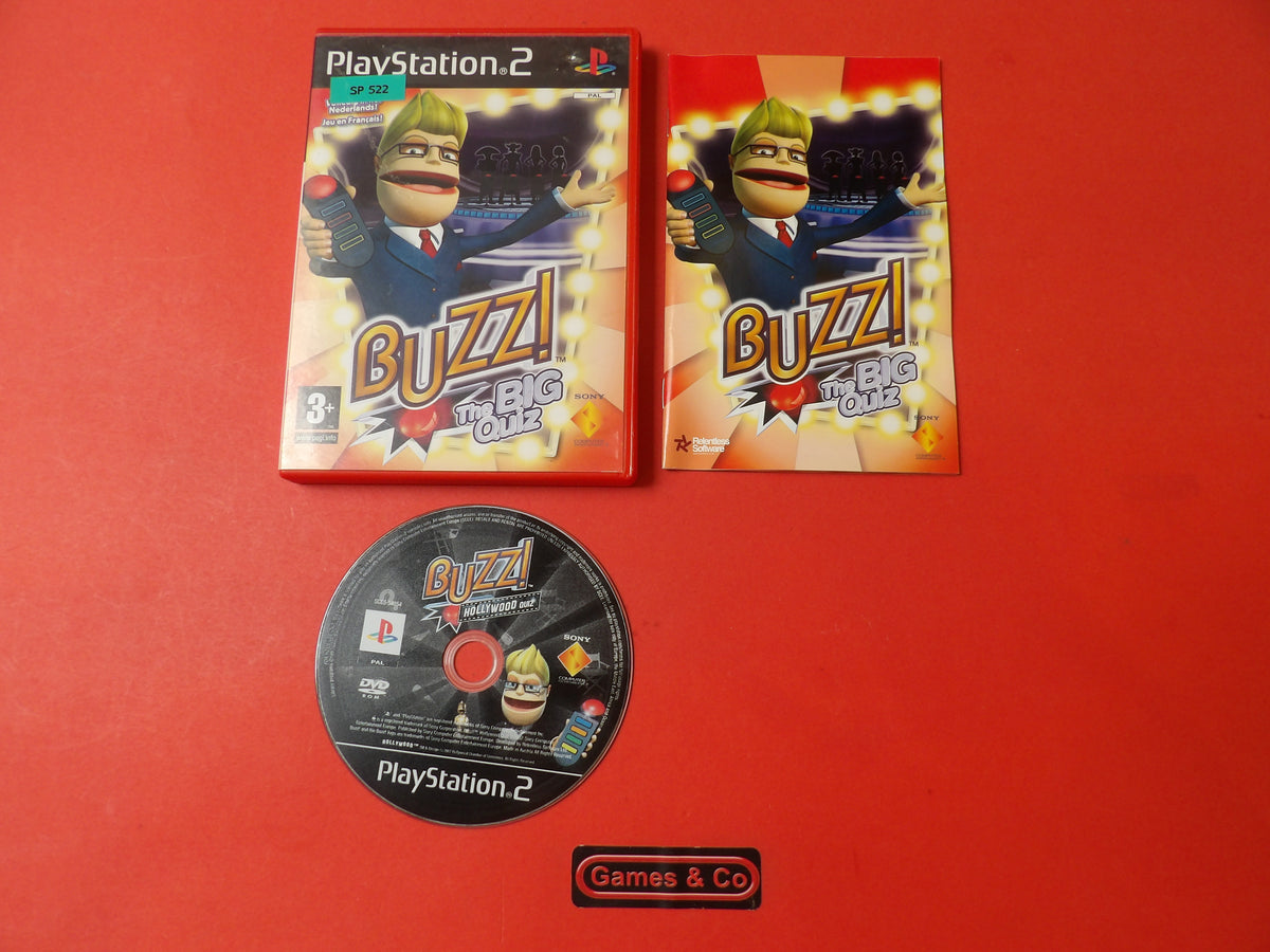 Playstation 2 Buzz! The big quiz