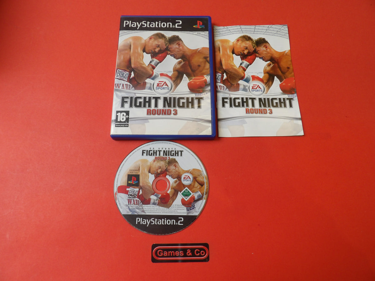 Playstation 2 EA sports fight night round 3