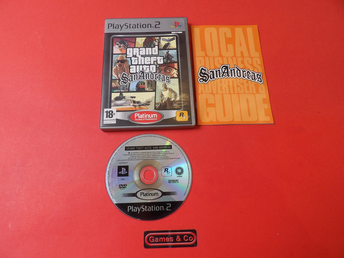 Playstation 2 Grand Theft Auto San Andreas