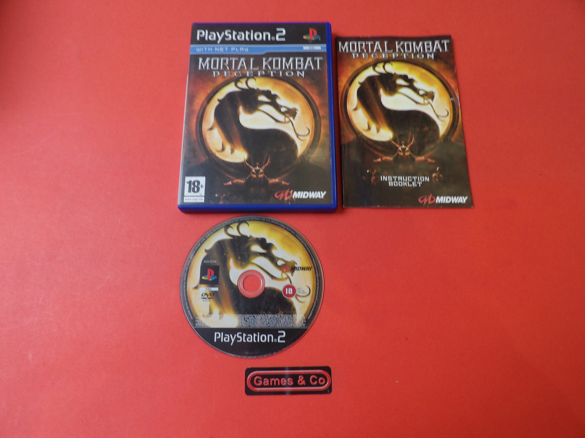 Playstation 2 Mortal Kombat deception