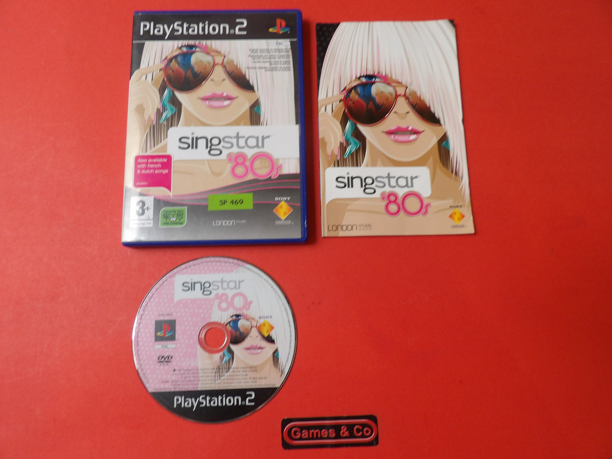Playstation 2 Singstar '80s