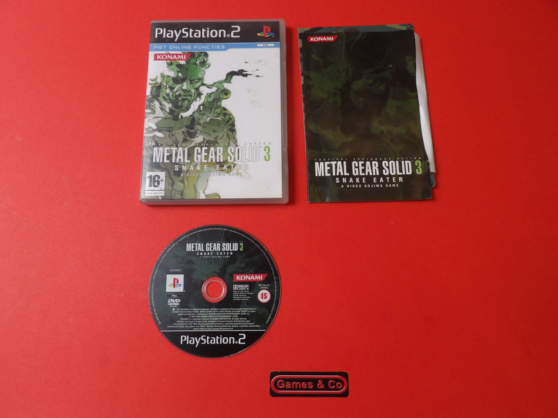 METAL GEAR SOLID 3: SNAKE EATER - PS 2