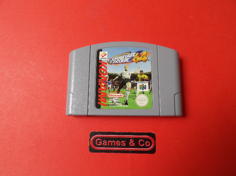 INTERNATIONAL SUPERSTAR SOCCER - N64