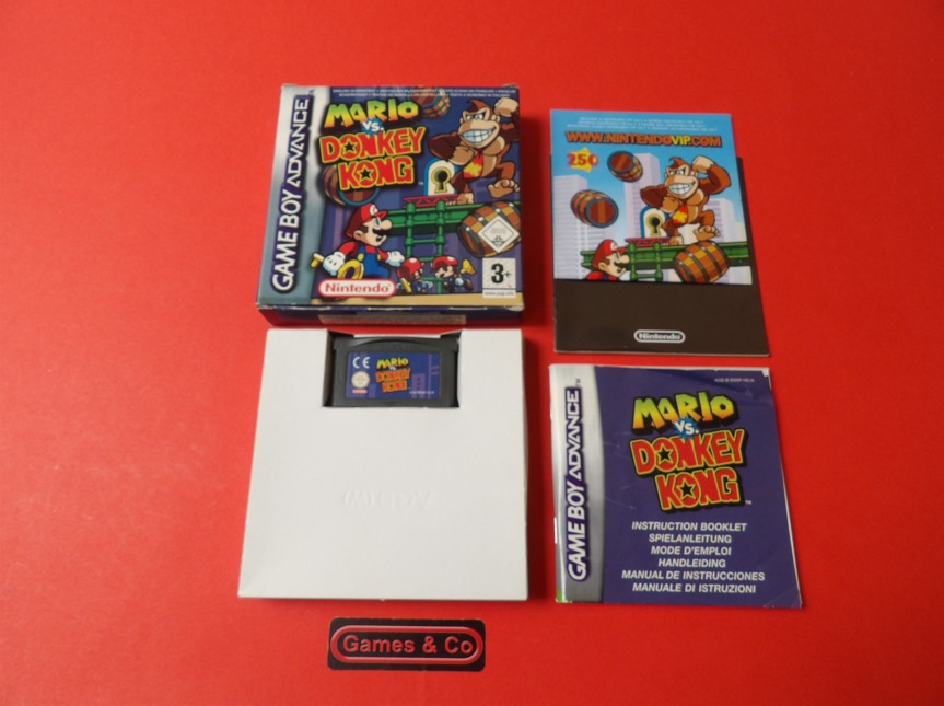 MARIO VS DONKEY KONG - GAME BOY ADVANCE