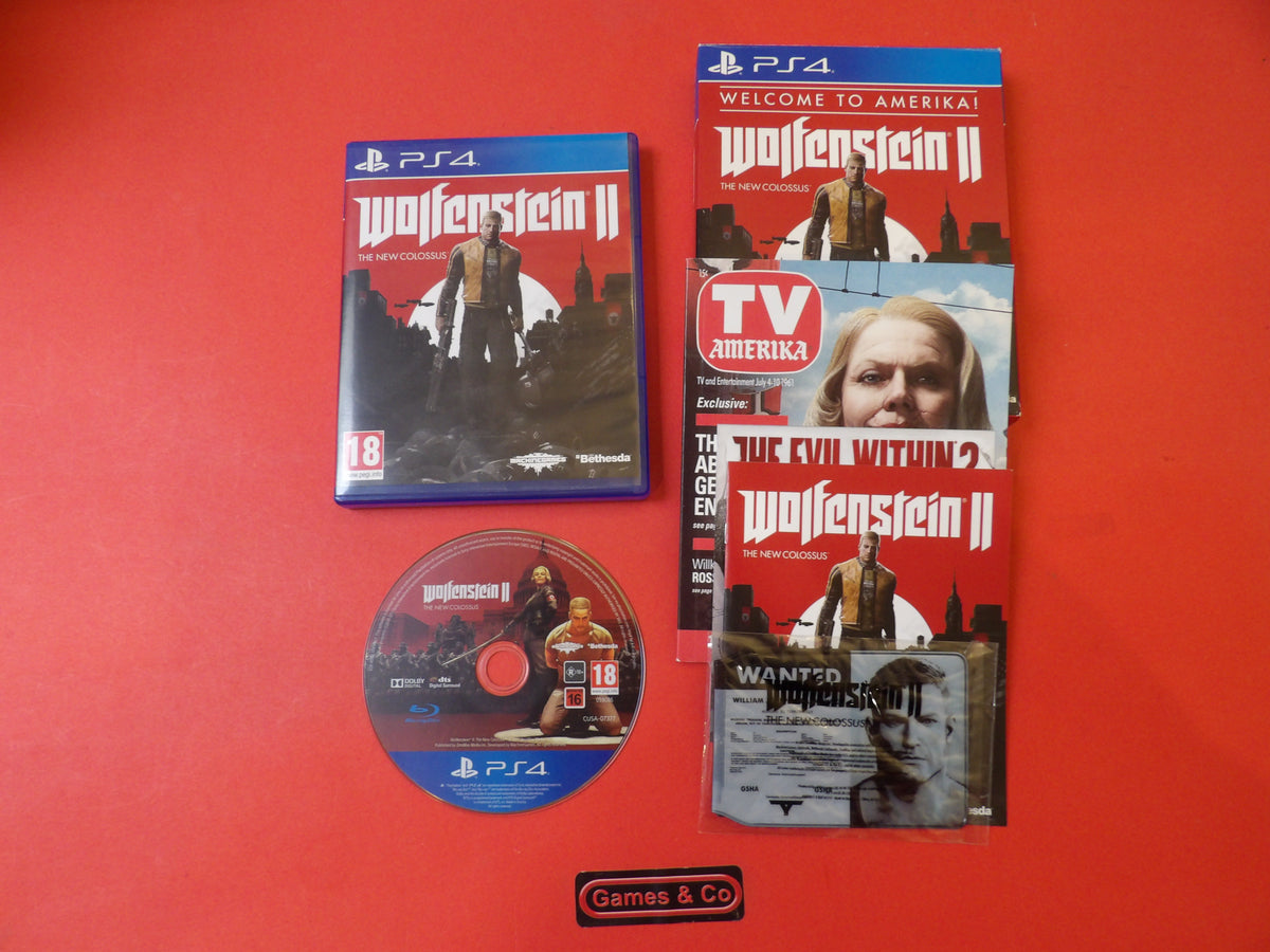 Playstation 4 Wolfenstein II