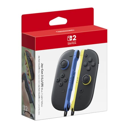 Nintendo Switch 2 Joy-Con 2 Pair Blauw/Lichgeel