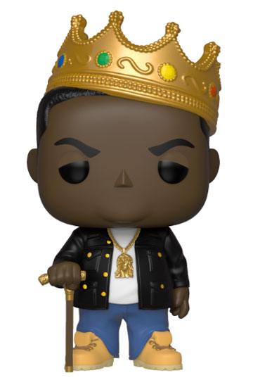 Notorious B.I.G. POP! Rocks Vinyl Figure Notorious B.I.G. with Crown 9 cm