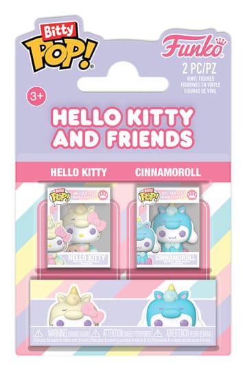 Hello Kitty Bitty POP! Vinyl Figure 2-Pack HK & Cinnamonroll 2,5 cm