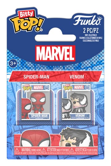 Spider-Man Bitty POP! Vinyl Figure 2-Pack Spider-Man&Vnm 2,5 cm