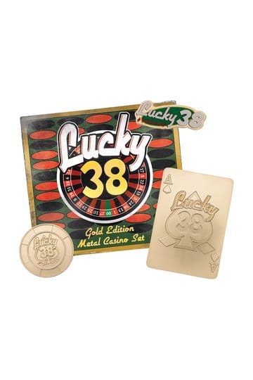 Fallout: New Vegas Replica Lucky 38 Imitation Gold Casino Set Limited Edition