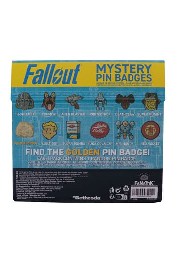 Fallout Pin Badge Mystery Pin